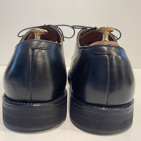 ALDEN 353 Cap Toe Derby CDI Black Calfskin Leather Cap Toe Mens Shoes Sz 11 AA/B main image 14